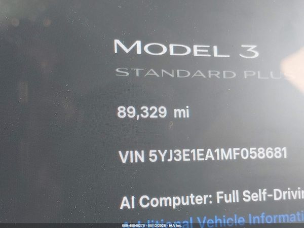 2021 TESLA MODEL 3