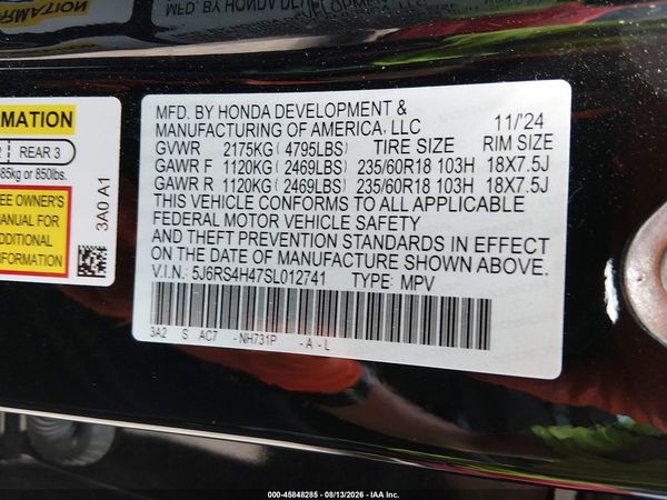 2025 HONDA CR-V EX AWD