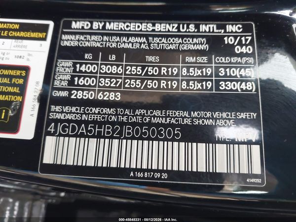 2018 MERCEDES-BENZ GLE 350 4MATIC