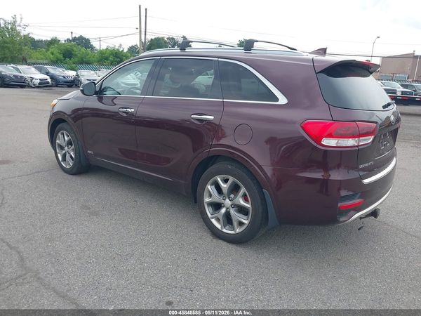 2016 KIA SORENTO 3.3L SX