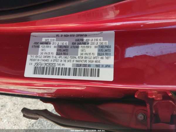 2021 MAZDA CX-5 GRAND TOURING RESERVE