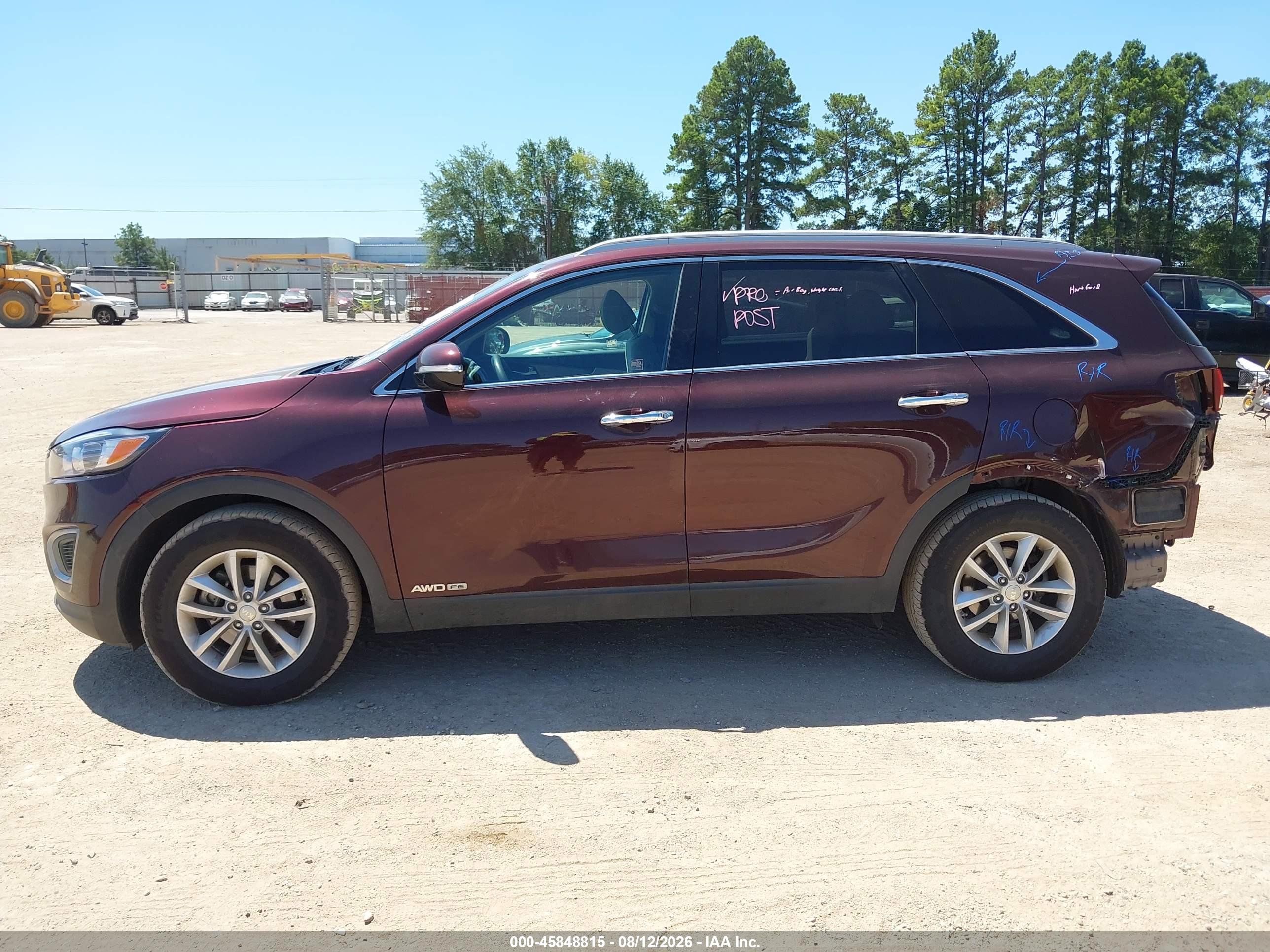 2018 KIA SORENTO 3.3L LX