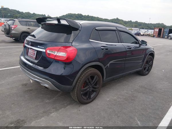 2017 MERCEDES-BENZ GLA 250 4MATIC