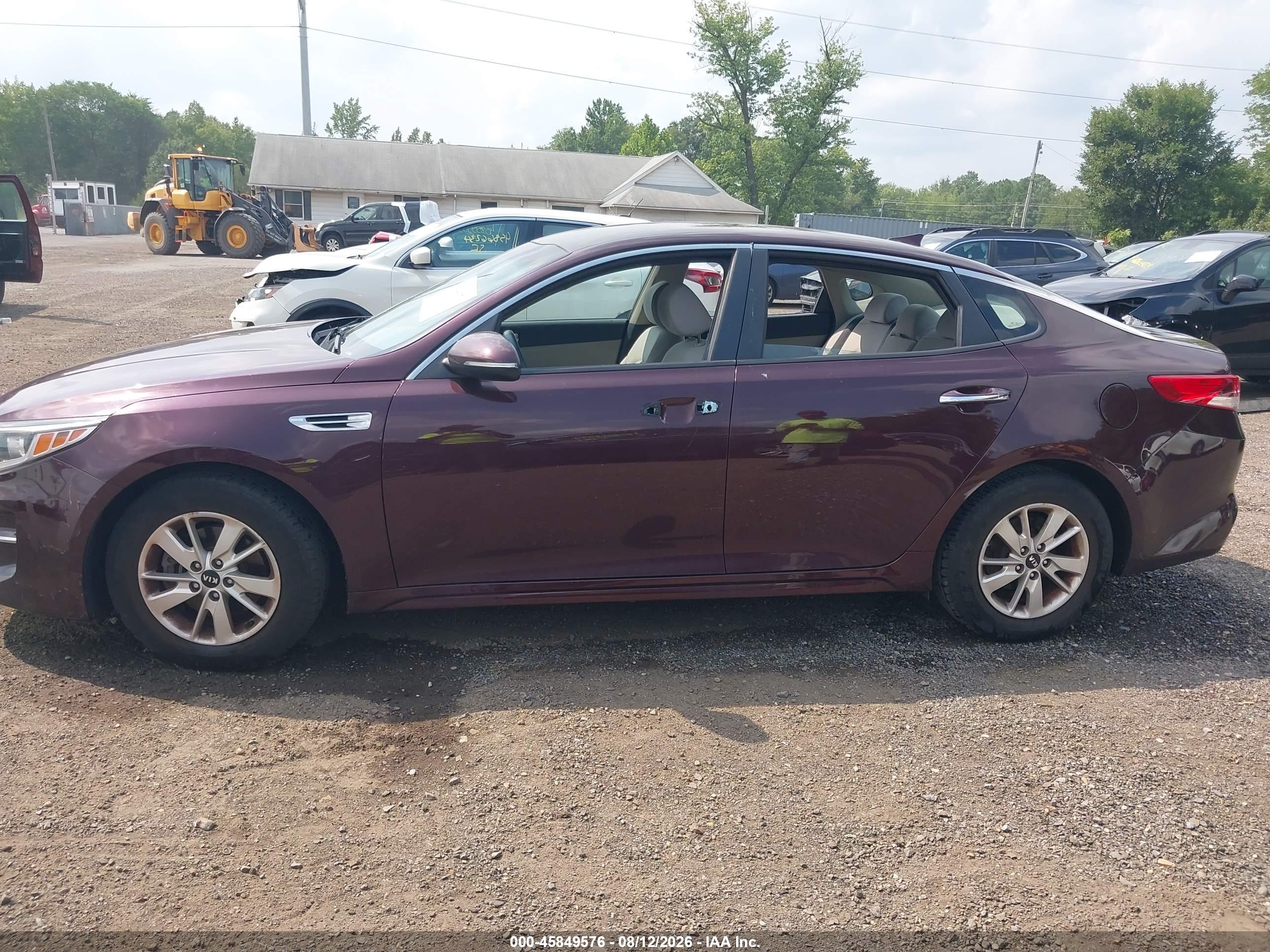 2016 KIA OPTIMA LX