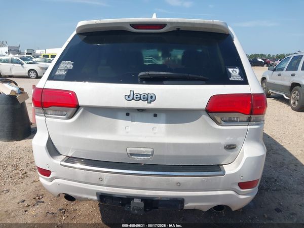 2017 JEEP GRAND CHEROKEE OVERLAND