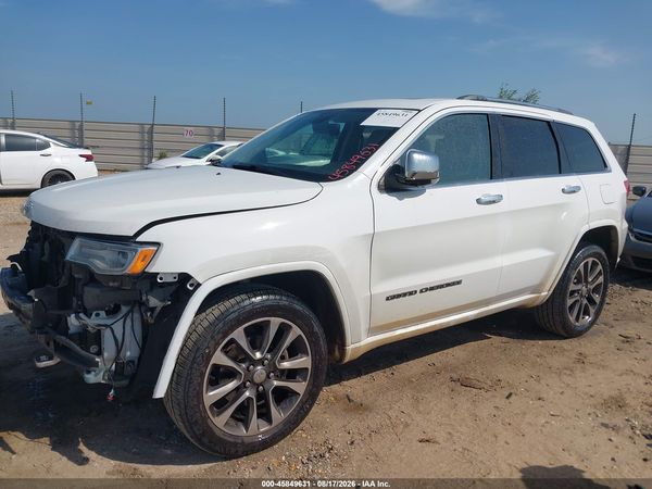 2017 JEEP GRAND CHEROKEE OVERLAND