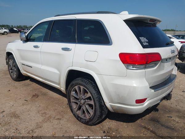 2017 JEEP GRAND CHEROKEE OVERLAND