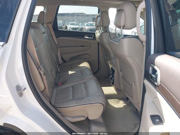 2017 JEEP GRAND CHEROKEE OVERLAND