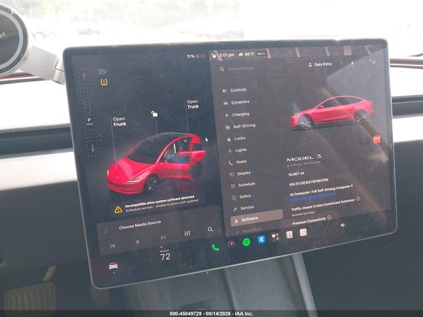 2025 TESLA MODEL 3