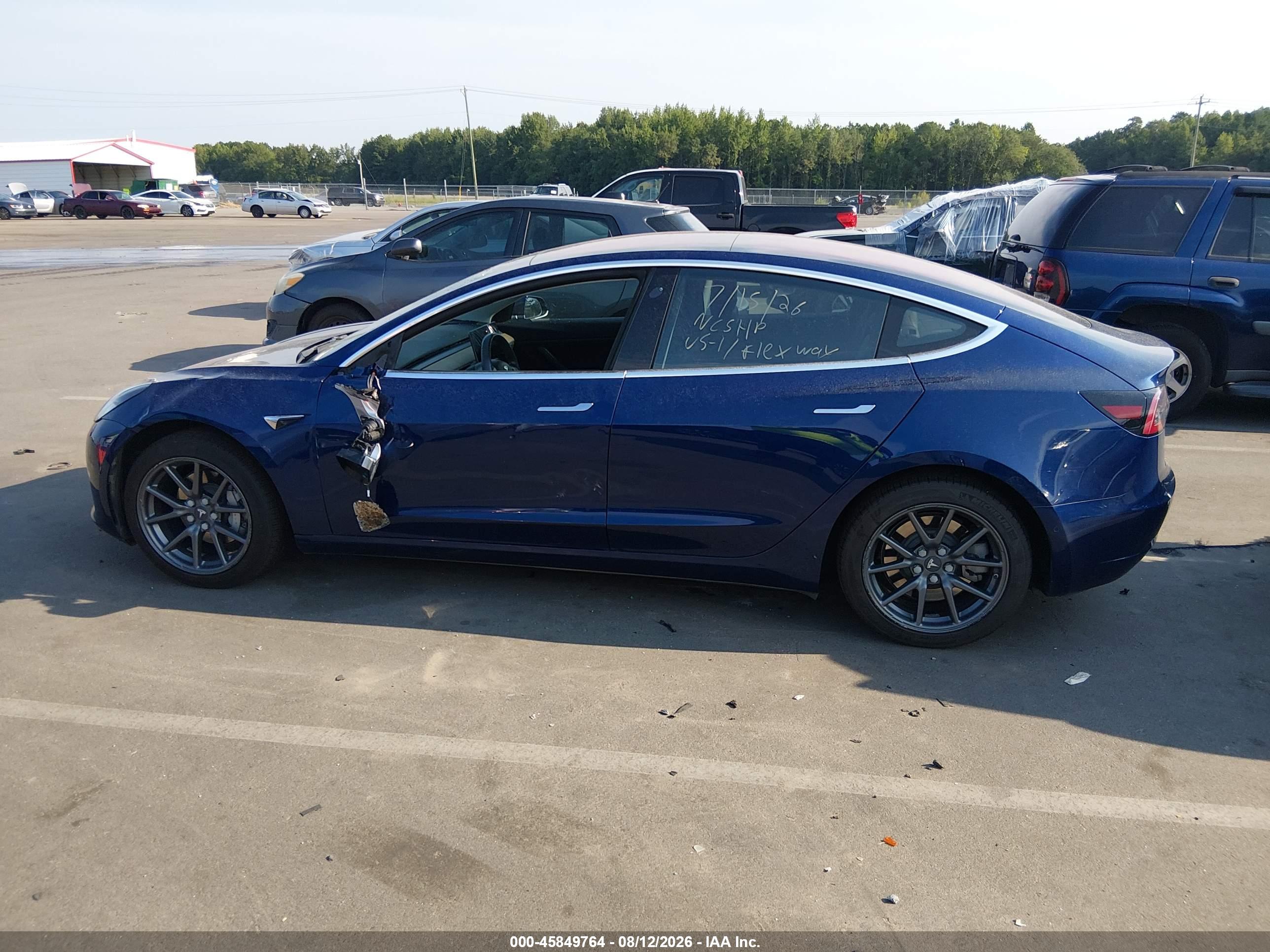 2018 TESLA MODEL 3 LONG RANGE/MID RANGE