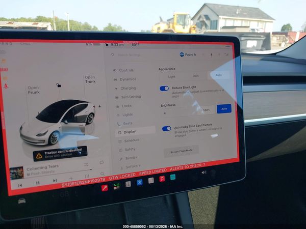 2022 TESLA MODEL 3