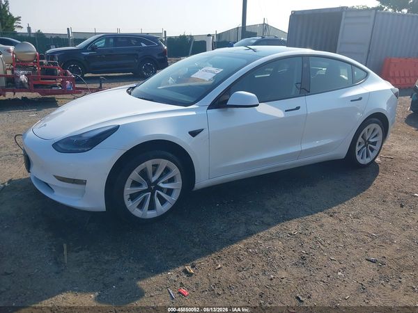 2022 TESLA MODEL 3