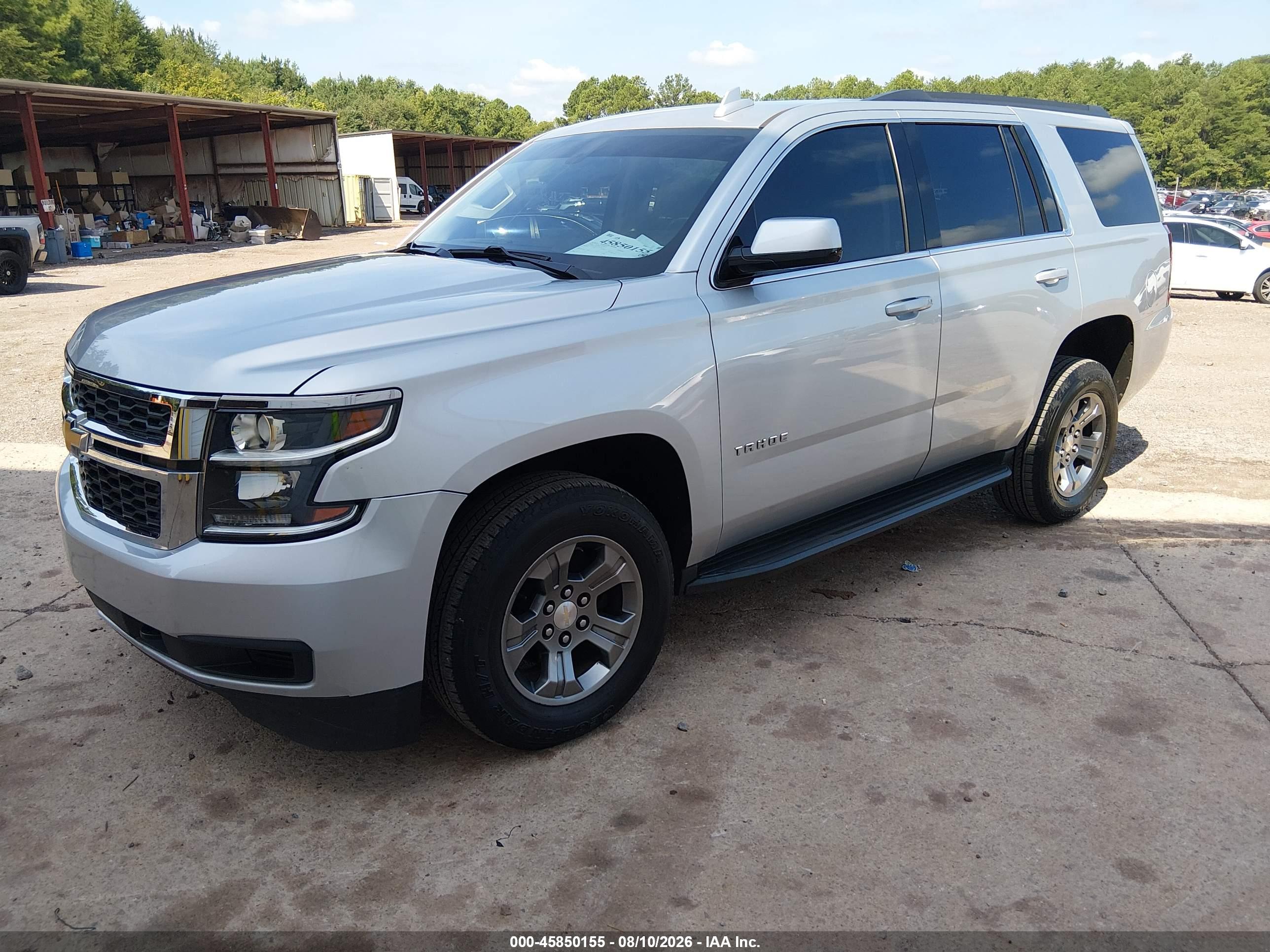 2020 CHEVROLET TAHOE 4WD LS — I2