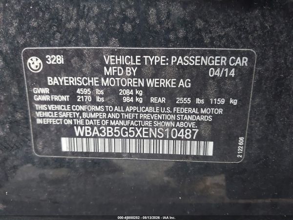 2014 BMW 328I XDRIVE