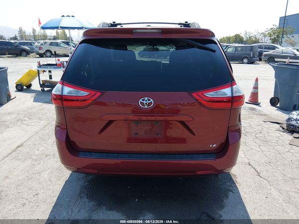 2015 TOYOTA SIENNA LE 8 PASSENGER