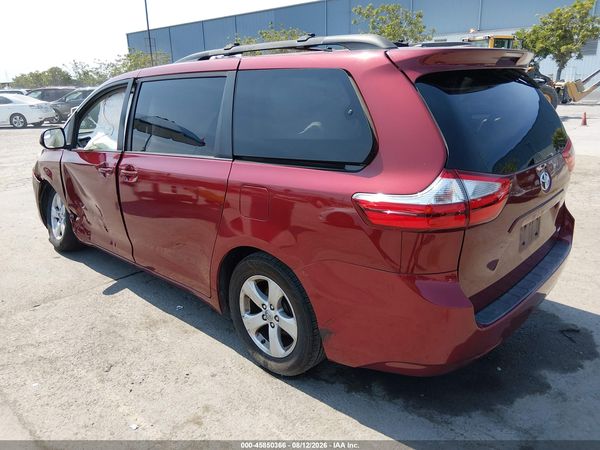 2015 TOYOTA SIENNA LE 8 PASSENGER