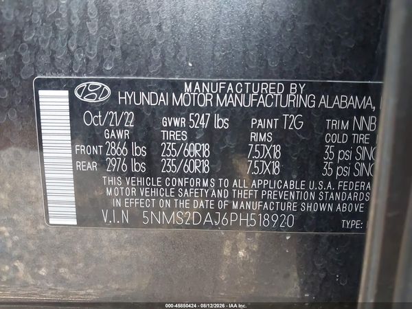 2023 HYUNDAI SANTA FE SEL