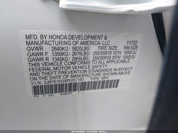 2023 ACURA MDX STANDARD