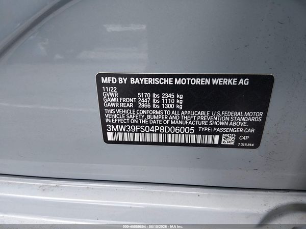 2023 BMW 330E XDRIVE