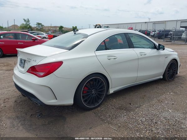 2016 MERCEDES-BENZ AMG CLA 45 4MATIC
