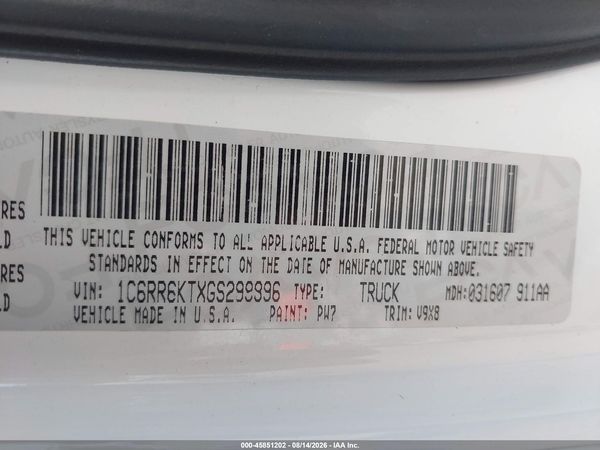 2016 RAM 1500 EXPRESS
