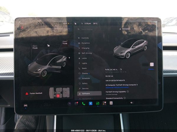 2019 TESLA MODEL 3