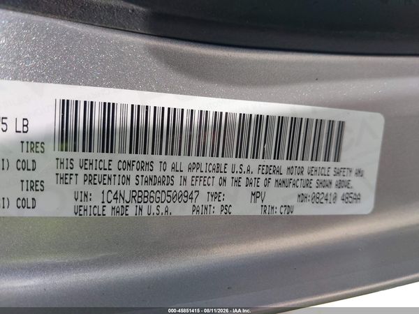 2016 JEEP PATRIOT SPORT