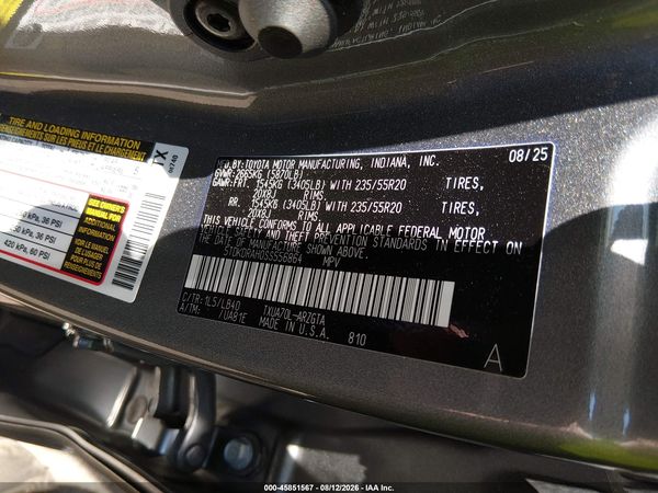 2025 TOYOTA HIGHLANDER LIMITED