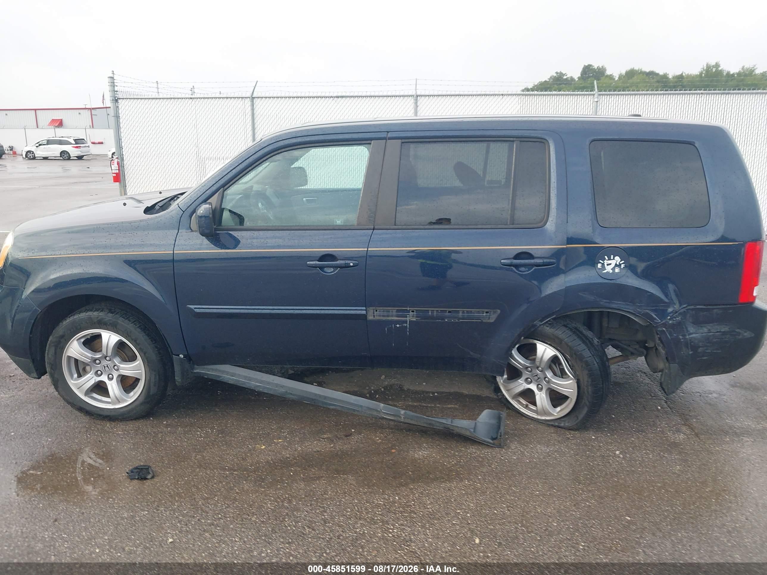 2012 HONDA PILOT EX-L