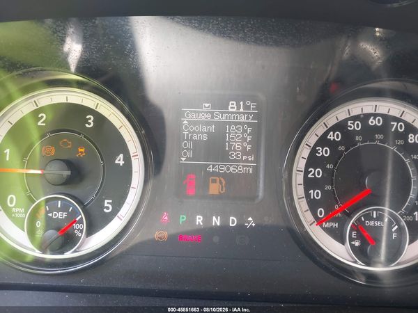 2018 RAM 3500 TRADESMAN  4X4 8' BOX
