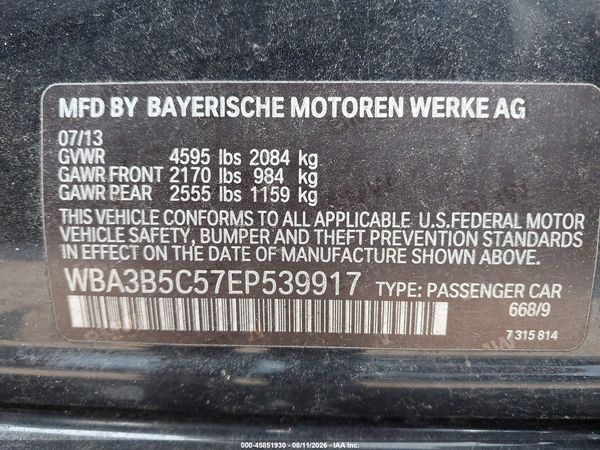 2014 BMW 328I XDRIVE