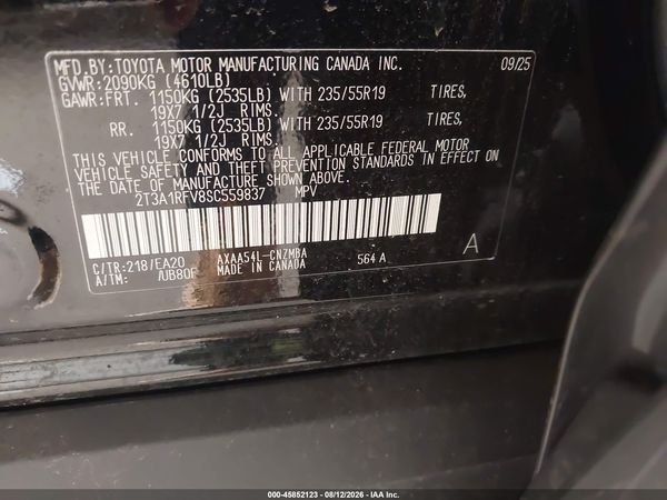 2025 TOYOTA RAV4 XLE PREMIUM