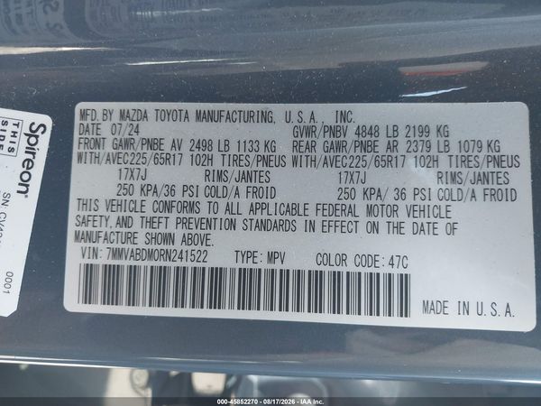 2024 MAZDA CX-50 2.5 S PREMIUM