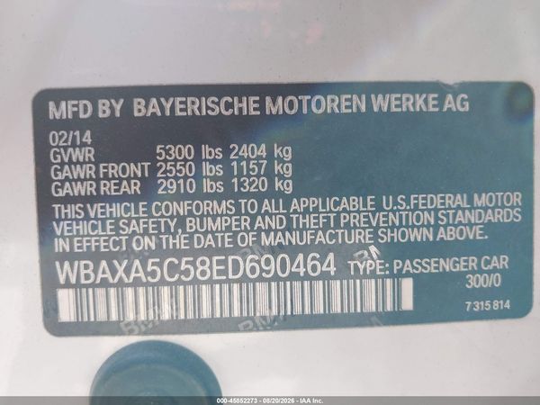 2014 BMW 535D
