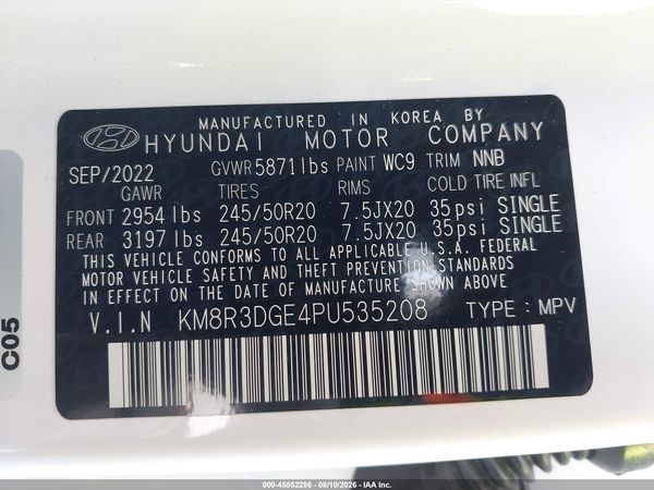 2023 HYUNDAI PALISADE XRT