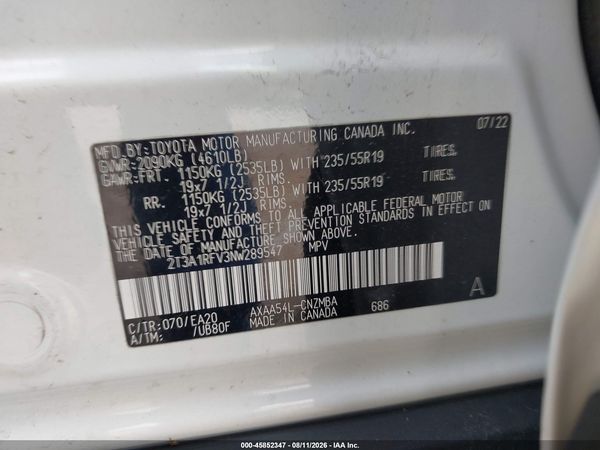 2022 TOYOTA RAV4 XLE PREMIUM
