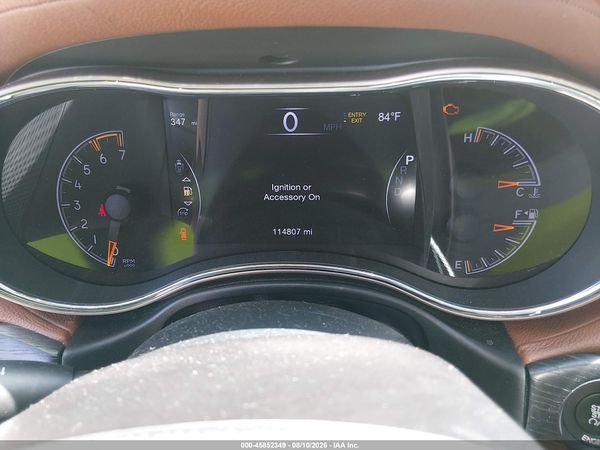2016 JEEP GRAND CHEROKEE SUMMIT