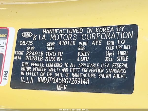 2016 KIA SOUL +