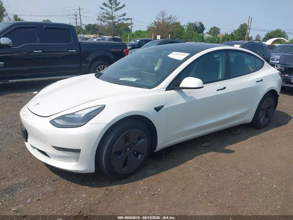 2022 TESLA MODEL 3 REAR-WHEEL DRIVE
