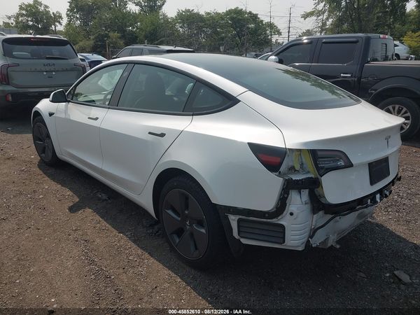 2022 TESLA MODEL 3 REAR-WHEEL DRIVE
