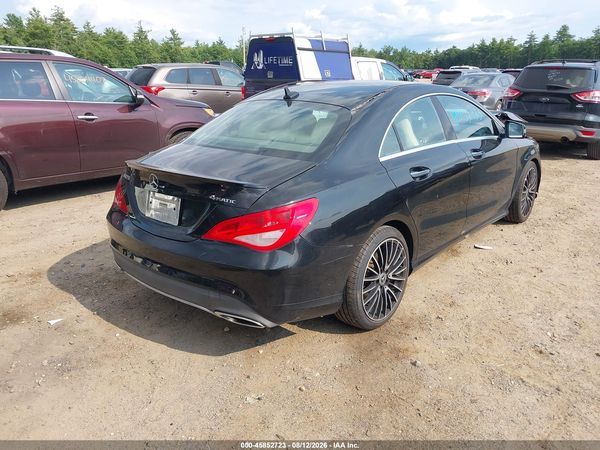2018 MERCEDES-BENZ CLA 250 4MATIC