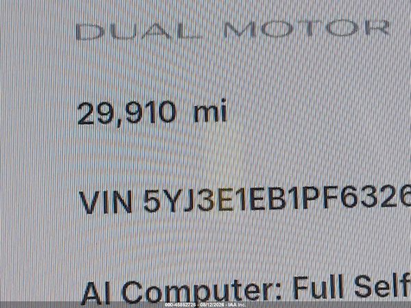 2023 TESLA MODEL 3