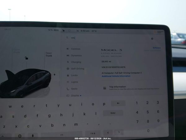 2023 TESLA MODEL 3