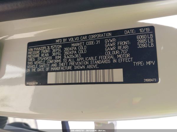 2020 VOLVO XC90