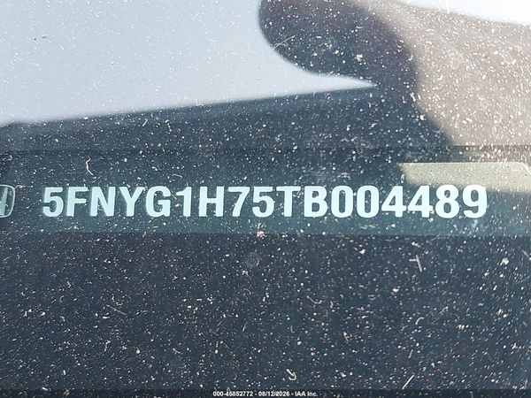 2026 HONDA PILOT TOURING/TOURING BLACKOUT