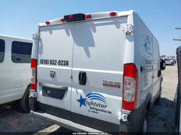 2019 RAM PROMASTER 1500 LOW ROOF 118 WB