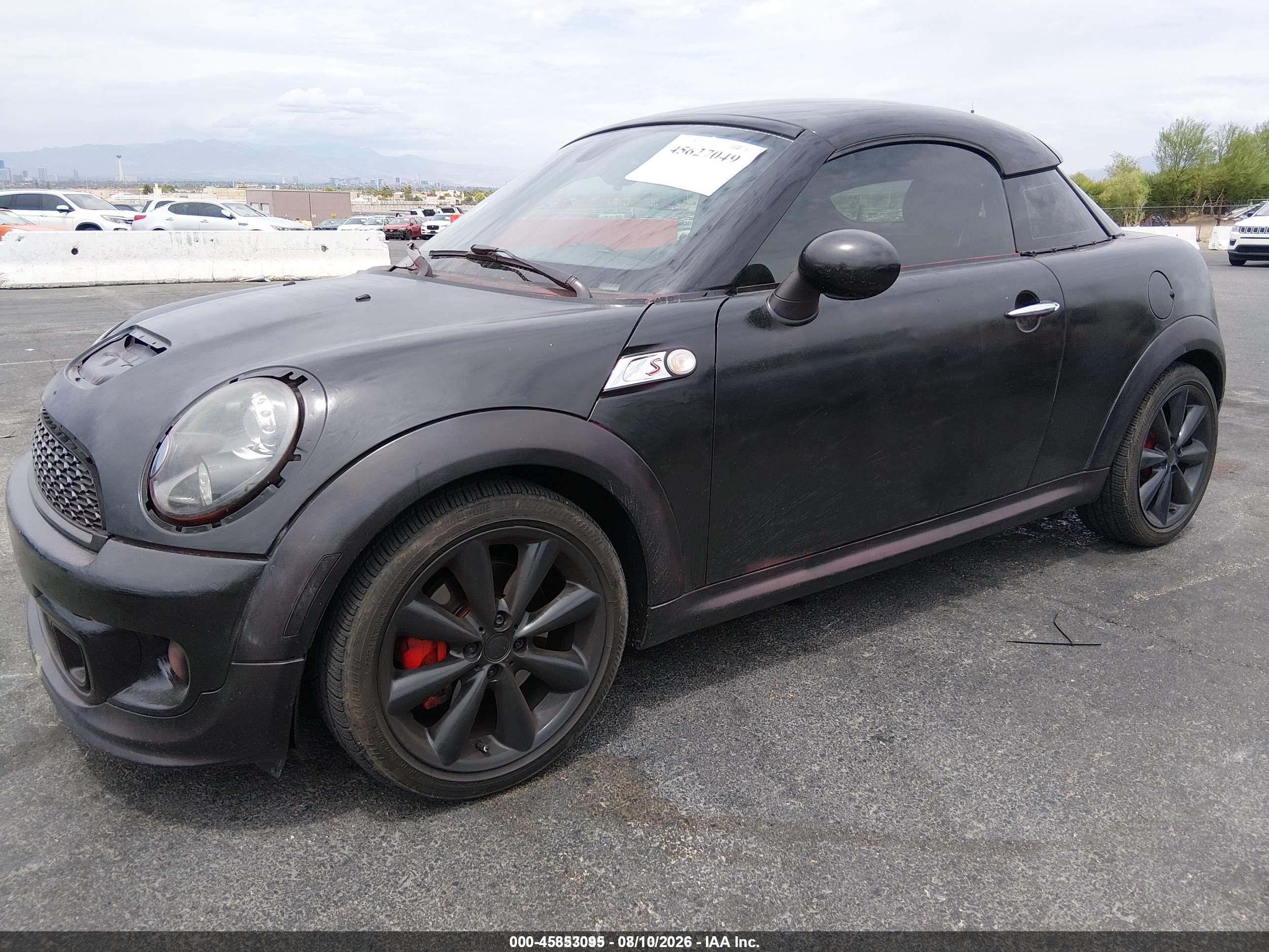 2013 MINI COUPE COOPER S