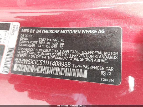 2013 MINI COUPE COOPER S