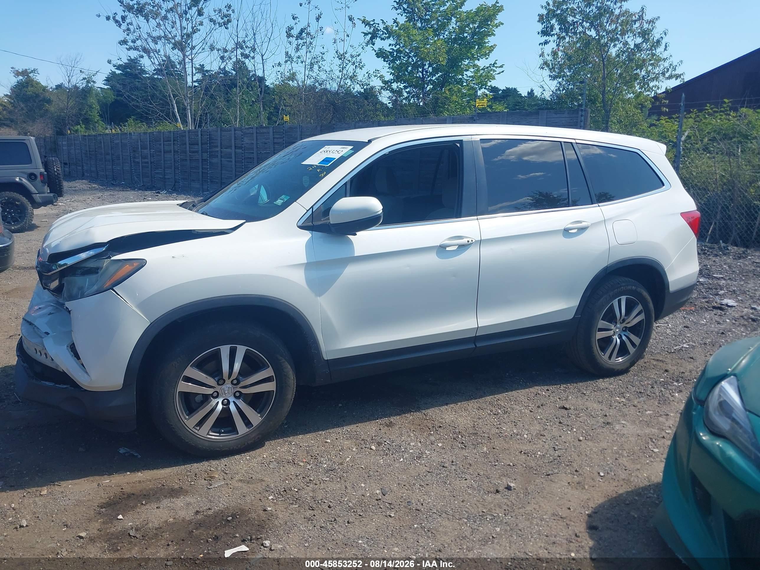 2016 HONDA PILOT EX