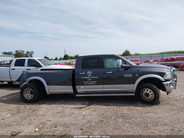 2018 RAM 3500 LARAMIE  4X4 8' BOX
